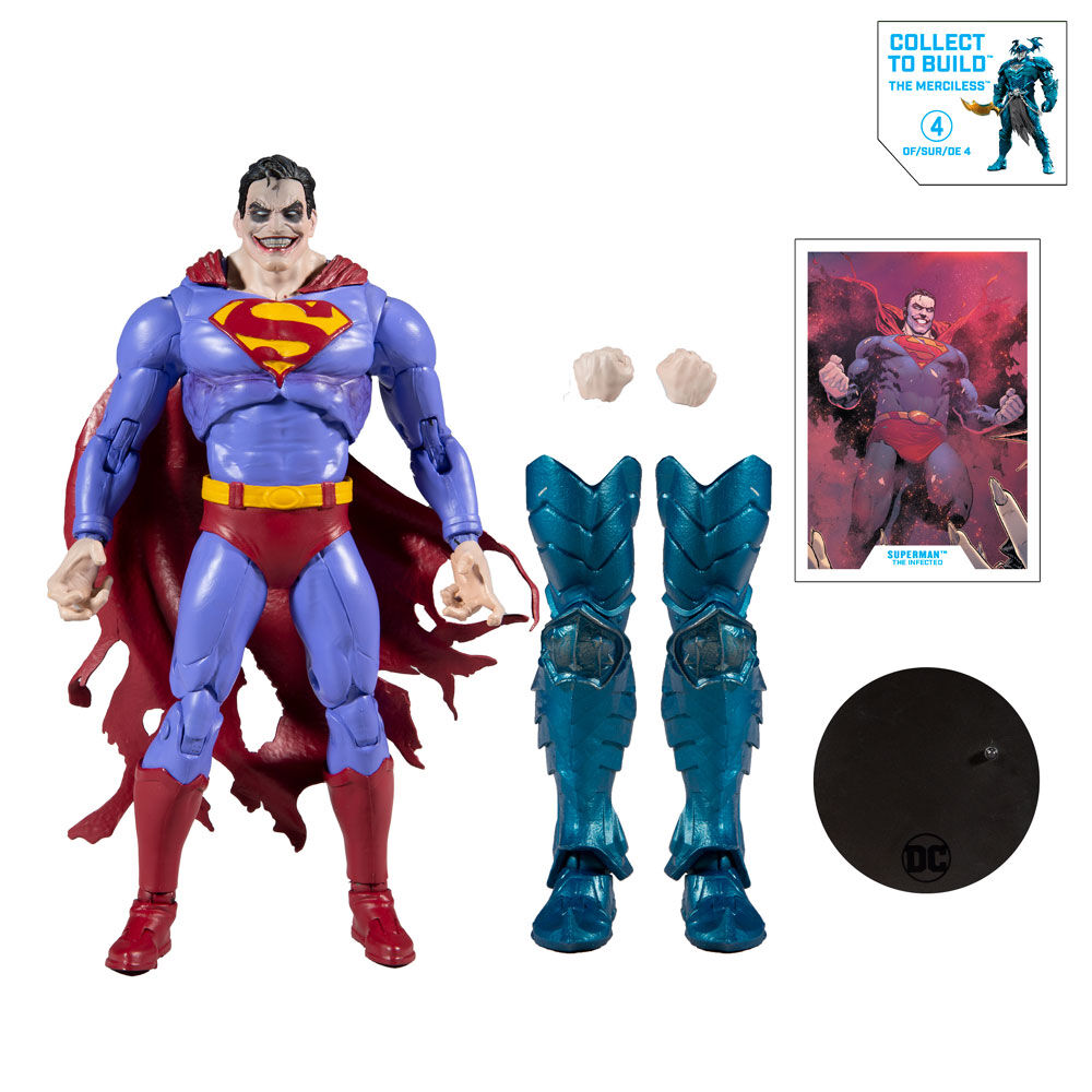  DC Multiverse: Superman (The Infected) Action Figure ("Build-A" Edition)