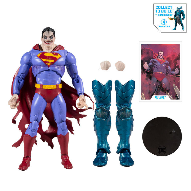  DC Multiverse: Superman (The Infected) Action Figure ("Build-A" Edition)