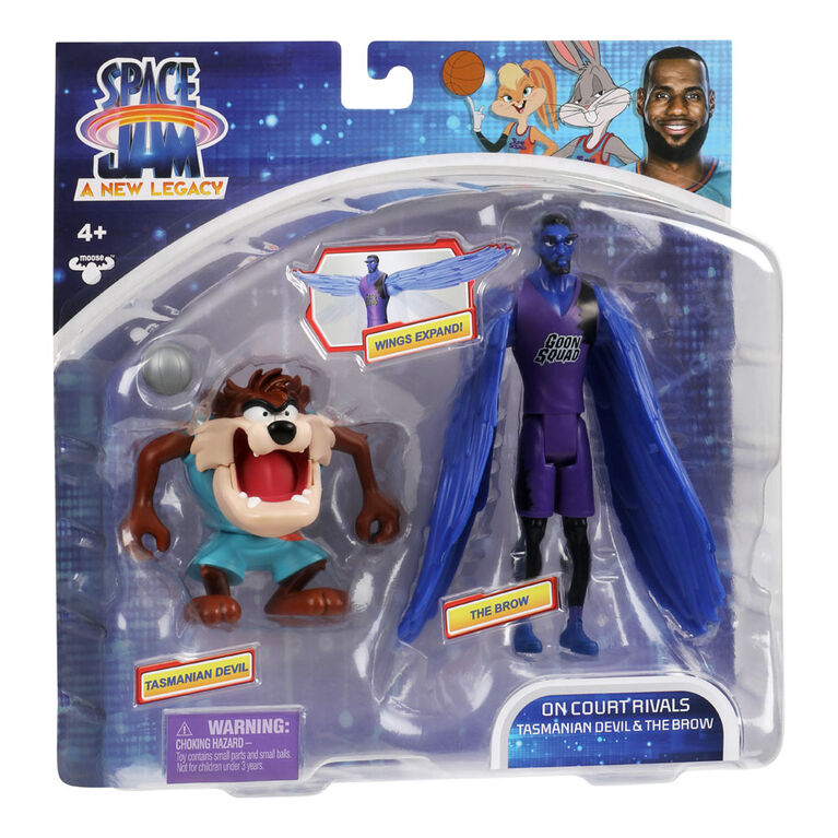 Duo De Figurines Space Jam : Nouvelle Ère S1 - Taz Et The Brow