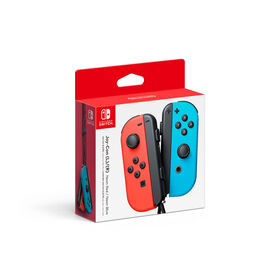 Nintendo Switch - Manettes gauche et droite Joy-Con - Rouge/bleu néon