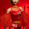 Barbie Signature Lunar New Year Barbie Doll Collectible with Qipao Dress & Golden Accessories