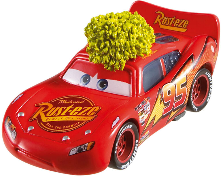 Disney Pixar Cars - Véhicule Flash McQueen arbuste. - Édition anglaise