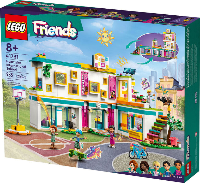 LEGO Friends L'école internationale d'Heartlake 41731; Ensemble de jeu de construction (985 pièces)