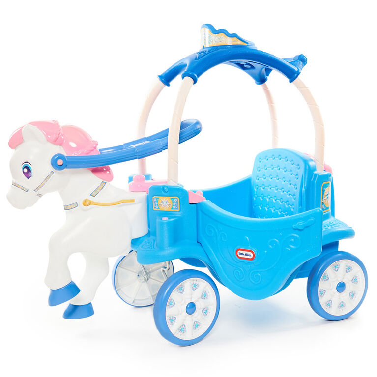 La calèche de princesse Little Tikes - bleu givré