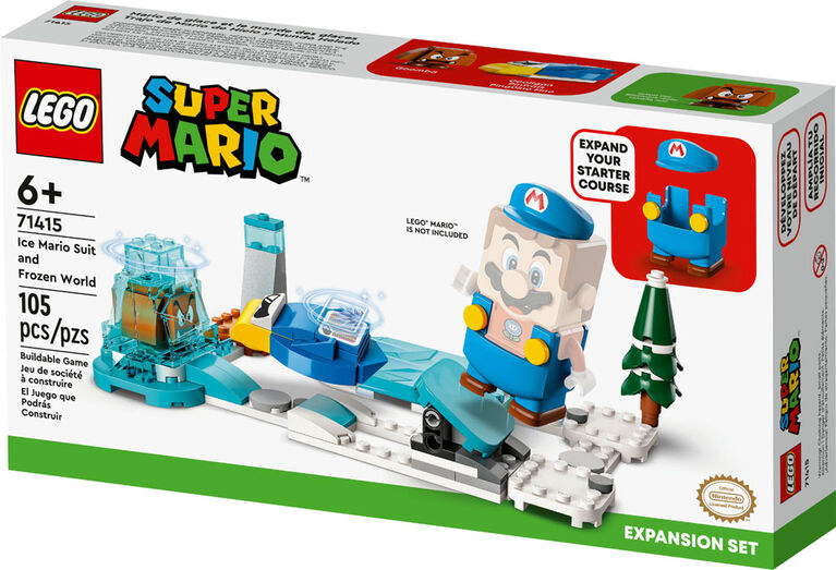 LEGO Super Mario Ice Mario Suit and Frozen World Expansion Set 71415 (105  Pieces)