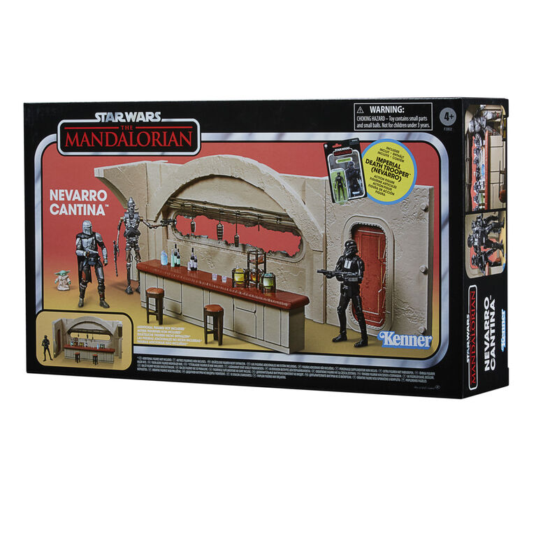 Star Wars The Mandalorian Nevarro Cantina Playset, Imperial Death Trooper (Nevarro) Action Figure