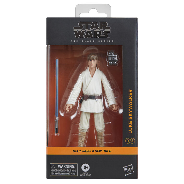 Star Wars The Black Series, figurine de collection Luke Skywalker de 15 cm, Star Wars : Un nouvel espoir