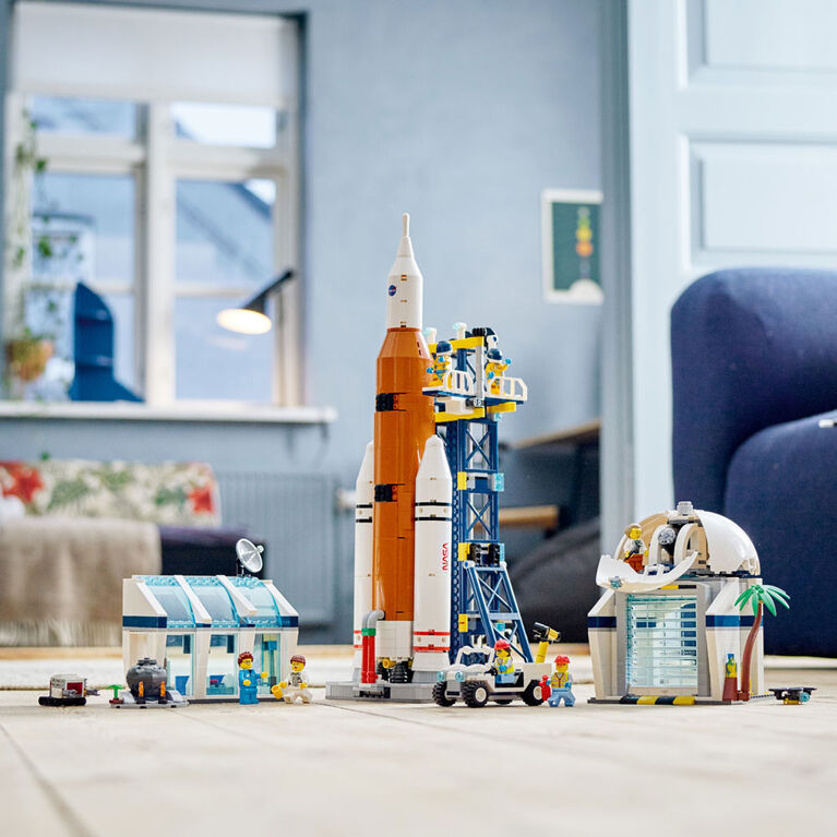 LEGO City Rocket Launch Center 60351 Building Kit (1,010 Pieces)
