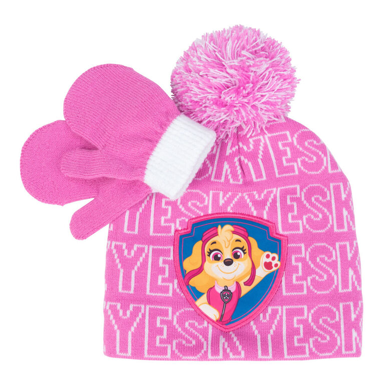 Nickelodeon Ensemble Tuque Et Mitaines Pat'Patrouille - Stella Rose