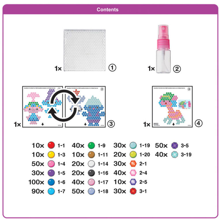 Aquabeads Trolls Word Tour Kit