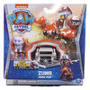 PAW Patrol, Big Truck Pups, Figurine articulée Zuma avec drone de sauvetage à clipser, centre de commande et animal