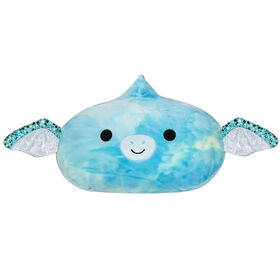 Squishmallows Stackables 12" - Reid the Teal Pterodactyl with Shimmer Wings