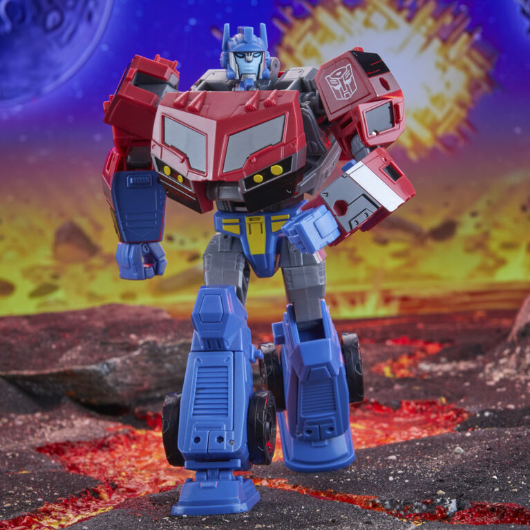 Transformers Legacy United Voyager Class Animated Universe Optimus Prime Action Figure