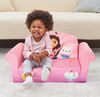 Marshmallow Furniture, Children's 2-in-1 Flip Open Foam Compressed Sofa, Gabby's Dollhouse
