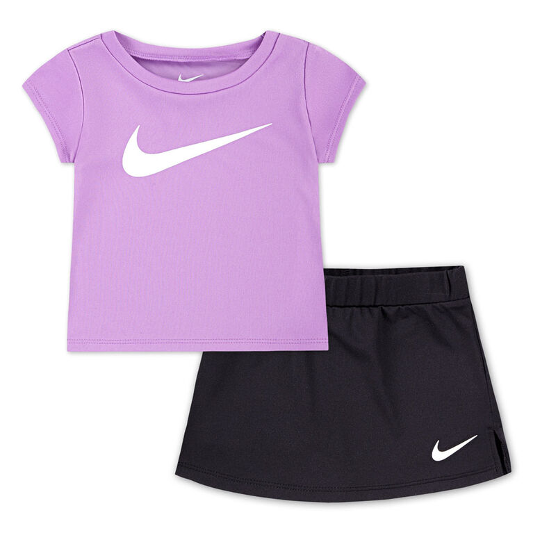 Nike 2-Piece Dri-FIT Scooter Set - Rush Fuschia