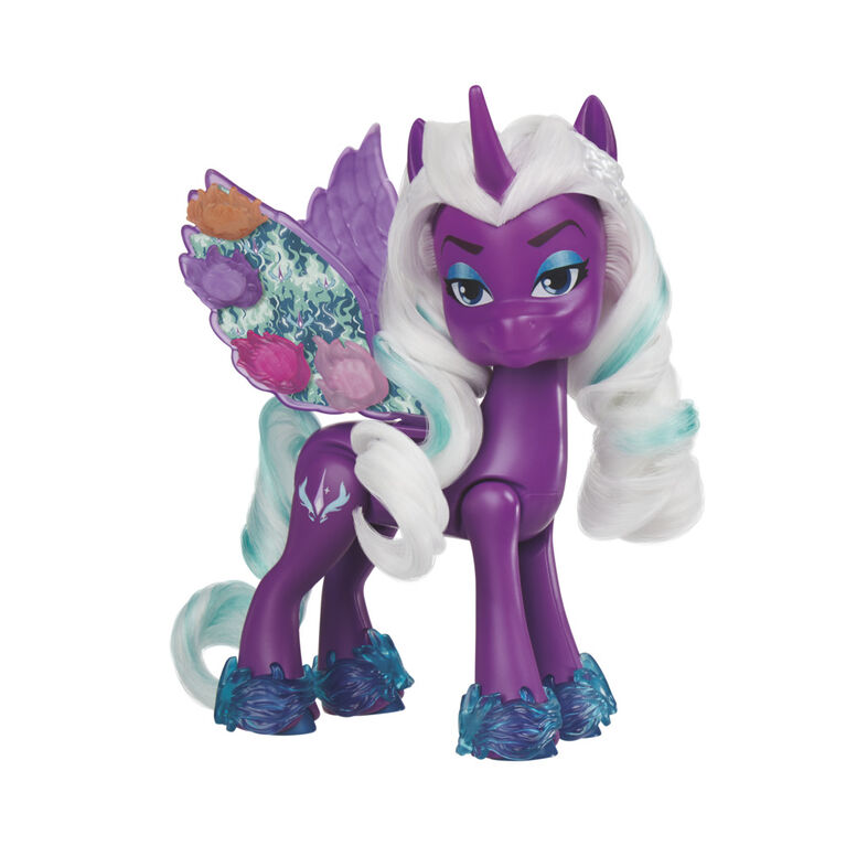 My Little Pony Dolls Opaline Arcana Wing Surprise, 5-Inch My Little Pony Toy Alicorn with Accessories