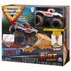 Monster Jam, Zombie Monster Dirt Starter Set, Featuring 8oz of Monster Dirt and Official 1:64 Scale Die-Cast Monster Jam Truck