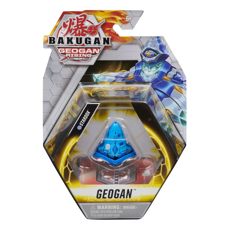 Bakugan Geogan, Stardox, Geogan Rising Collectible Action Figure and Trading Cards
