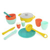 B. toys Mini Chef Kitchen Set Toy Cooking Accessories