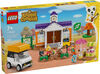 LEGO Animal Crossing K.K.'s Concert in the Plaza Building Set with a Café, Car Toy and Stage, 77052