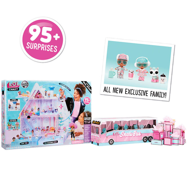 L.O.L. Surprise! Winter Disco Chalet Doll House