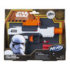 Star Wars Galaxy's Edge First Order Stormtrooper Nerf Blaster - Removable Sight, Tactical Rail, 3 Official Nerf Elite Darts - R Exclusive