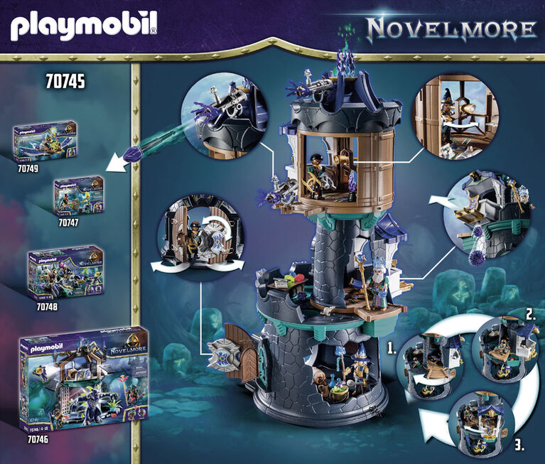Playmobil - Violet Vale - Tour des magiciens