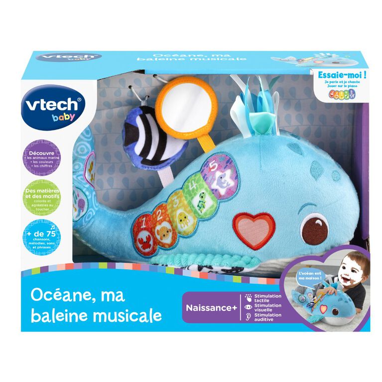 VTech Snuggle and Discover Baby Whale - French Edition