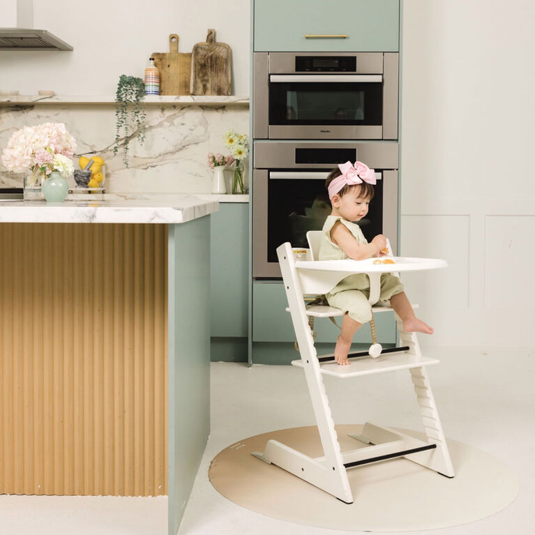 Catch All Splat Mat For Mealtime & Playtime Mess, Sand Ombre