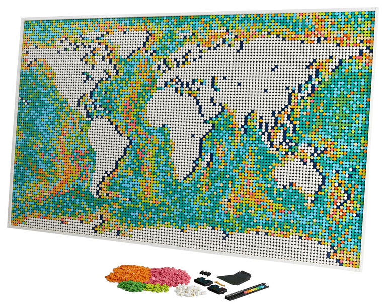 LEGO ART World Map 31203 (11695 pieces)