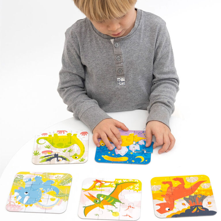 On-The-Go- 45 Puzzle- Dinosaurs