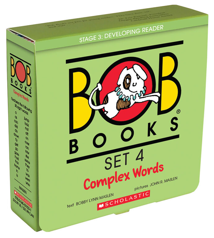 Bob Books: Complex Words Box Set (Stage 3: Developing Reader) - Édition anglaise