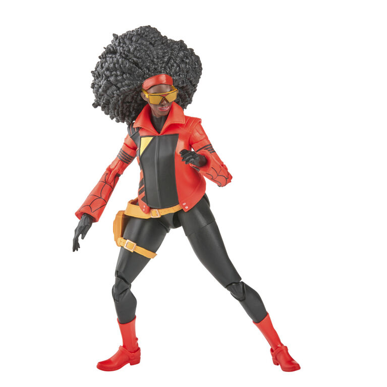 Marvel Legends Series, Spider-Man: Across the Spider-Verse (Partie 1), figurine Jessica Drew de 15 cm, 2 accessoires