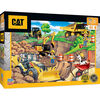 Caterpillar Day at the Quarry - Construction Trucks 60 Piece Kids Puzzle