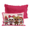 L.O.L. Surprise! Jumbo Funky Fur Pillow, 20" x 30"