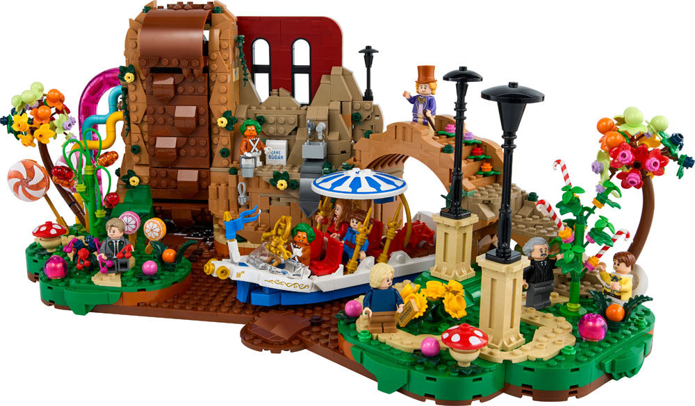 LEGO Ideas Willy Wonka & the Chocolate Factory Building Set for Adults, Ages 18+ - 21360
