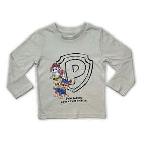 Paw Patrol Long Sleeve Tee - Oatmeal