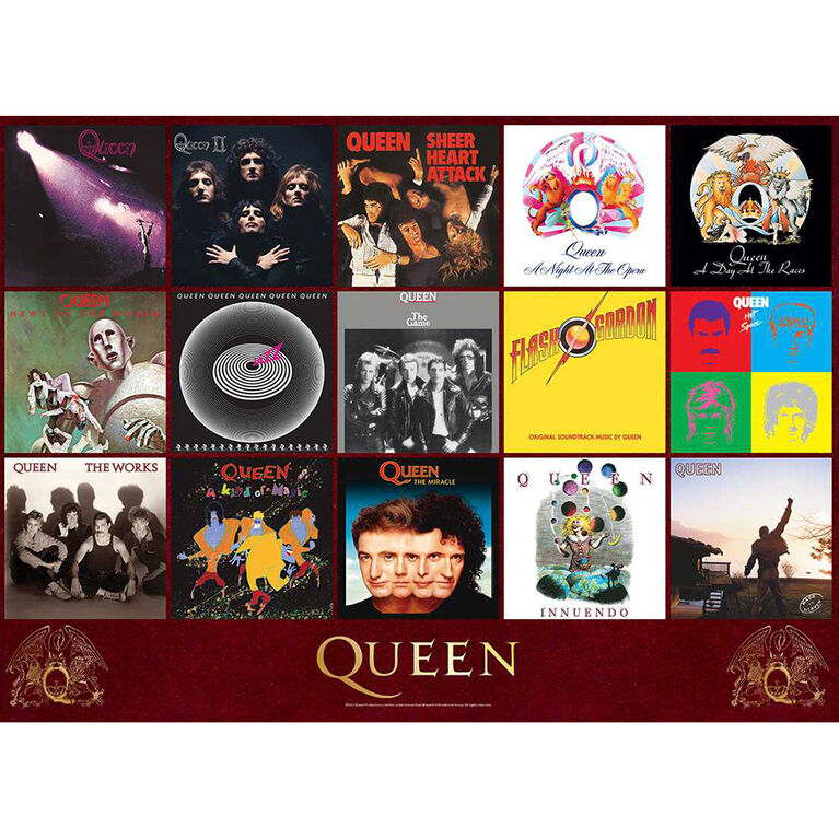"Queen Forever" 1000 Piece Puzzle - English Edition