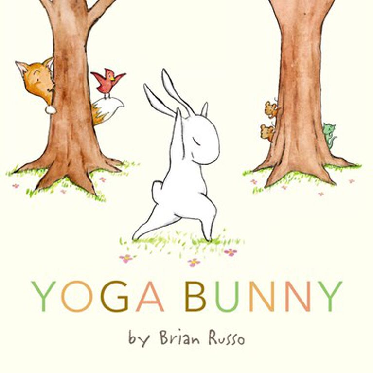 Yoga Bunny Board Book - English Edition