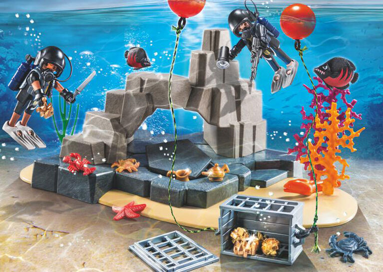 Playmobil SuperSet Unité de plongée sous-marine 70011