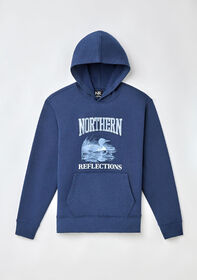 Northern Reflections Adult Heritage Loon Sweatshirt Blue