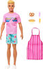 Barbie Mysteries: Beach Detectives Ken Doll in Signature Outfit with Storytelling Accessories