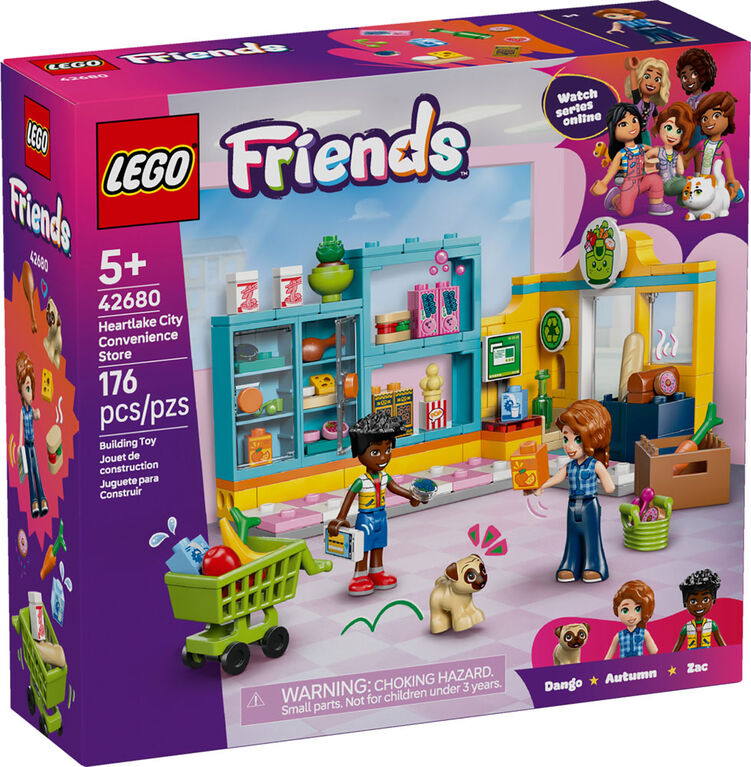 LEGO Friends Le D&eacute;panneur de Heartlake City - 2 Minipoup&eacute;es, un Chien et des Accessoires - 42680