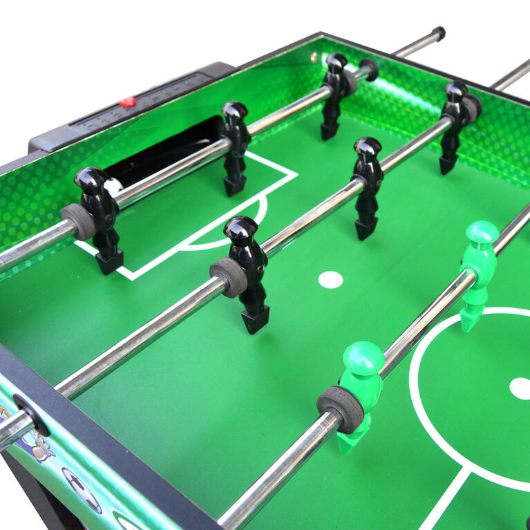 Playmaker 3-in-1 Foosball Multi-Game Table