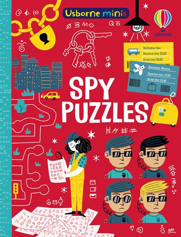 Usborne Minis: Spy Puzzles - English Edition