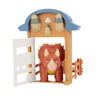 Dino Ranch - Dino Action Pack - Triceratops - R Exclusive