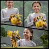 Transformers Toys Transformers: Rise of the Beasts Movie Bumblebee 2-in-1 Converting Mask, 9-inch