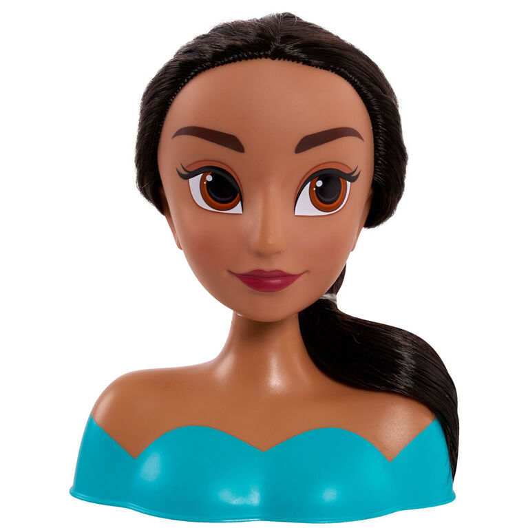 Mini Tête de Coiffure de Princesse de Disney - Jasmine - Notre exclusivité