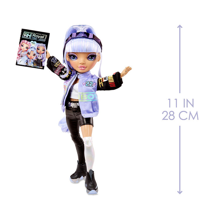 Rainbow Vision Rainbow High Royal Three K-pop - Tessa Park (Periwinkle Blue) Fashion Doll