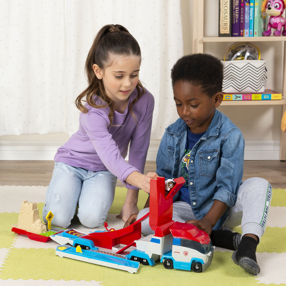 paw patrol true metal launch and haul
